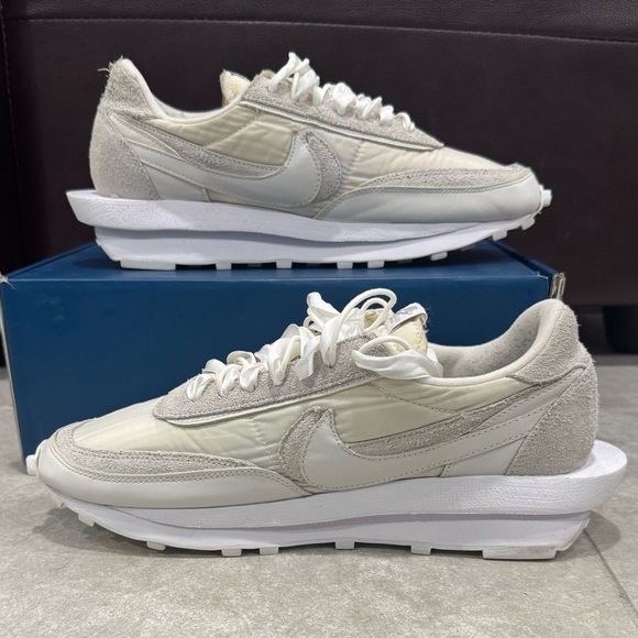 Nike Other - Size11 - Nike LD Waffle Sacai White Nylon